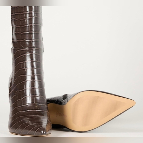 The Drop Women's Gemini Tall Heeled Boots #472 - Picture 11 of 12